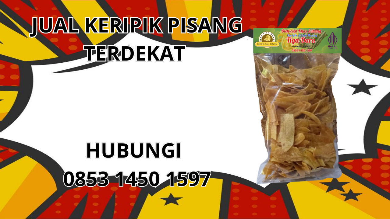 0853-1450-1597 Jual Keripik Pisang Kiloan Di Bangkalan