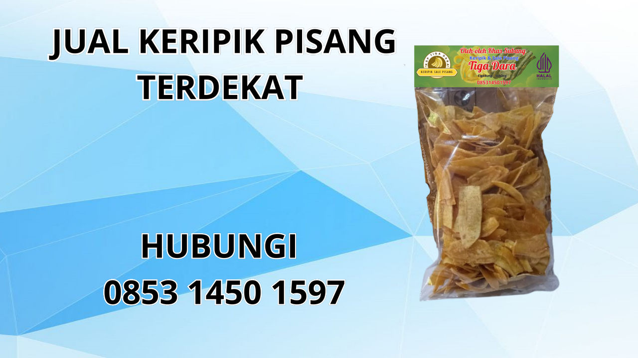 0853-1450-1597 Jual Keripik Pisang Terdekat Di Lingga