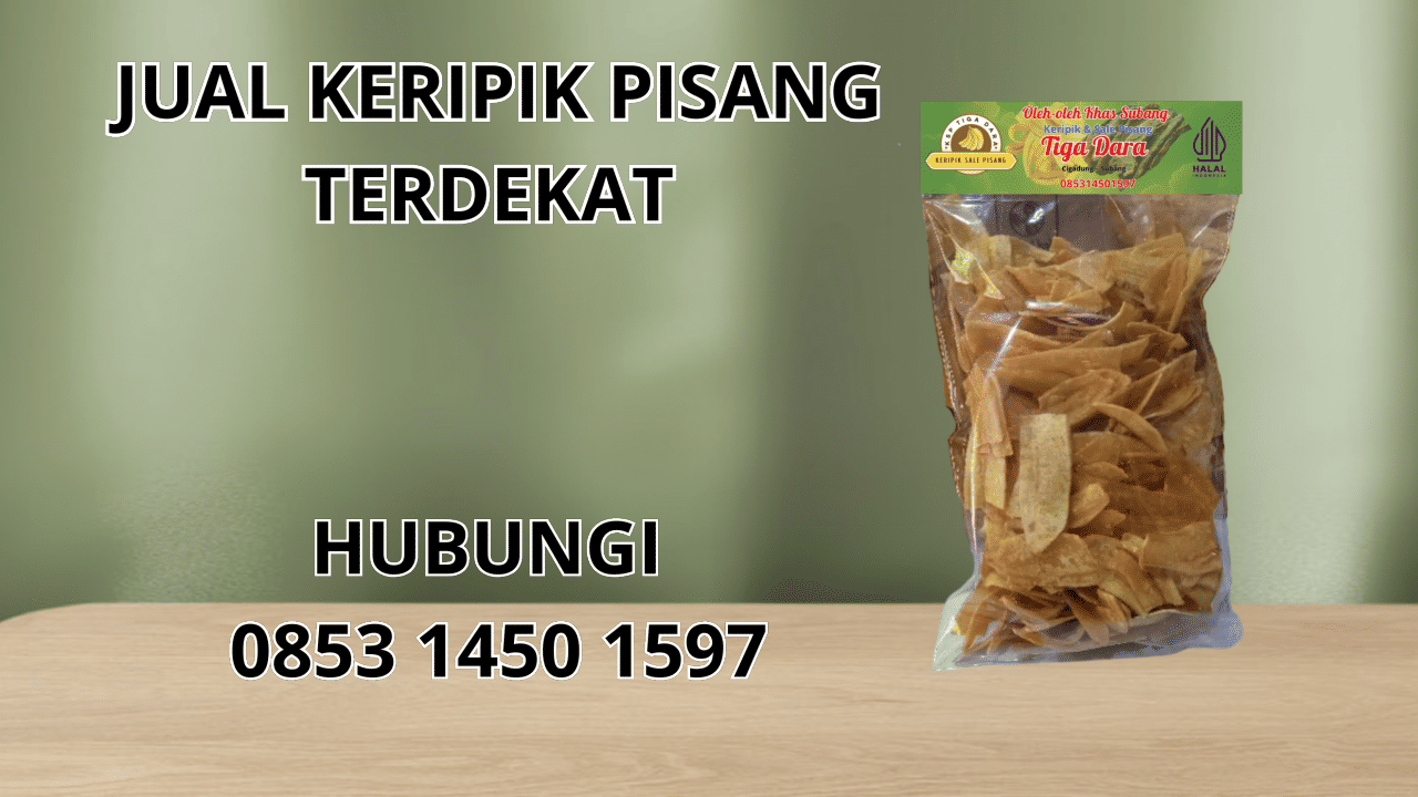 0853-1450-1597 Jual Keripik Pisang Terdekat Di Sanggau