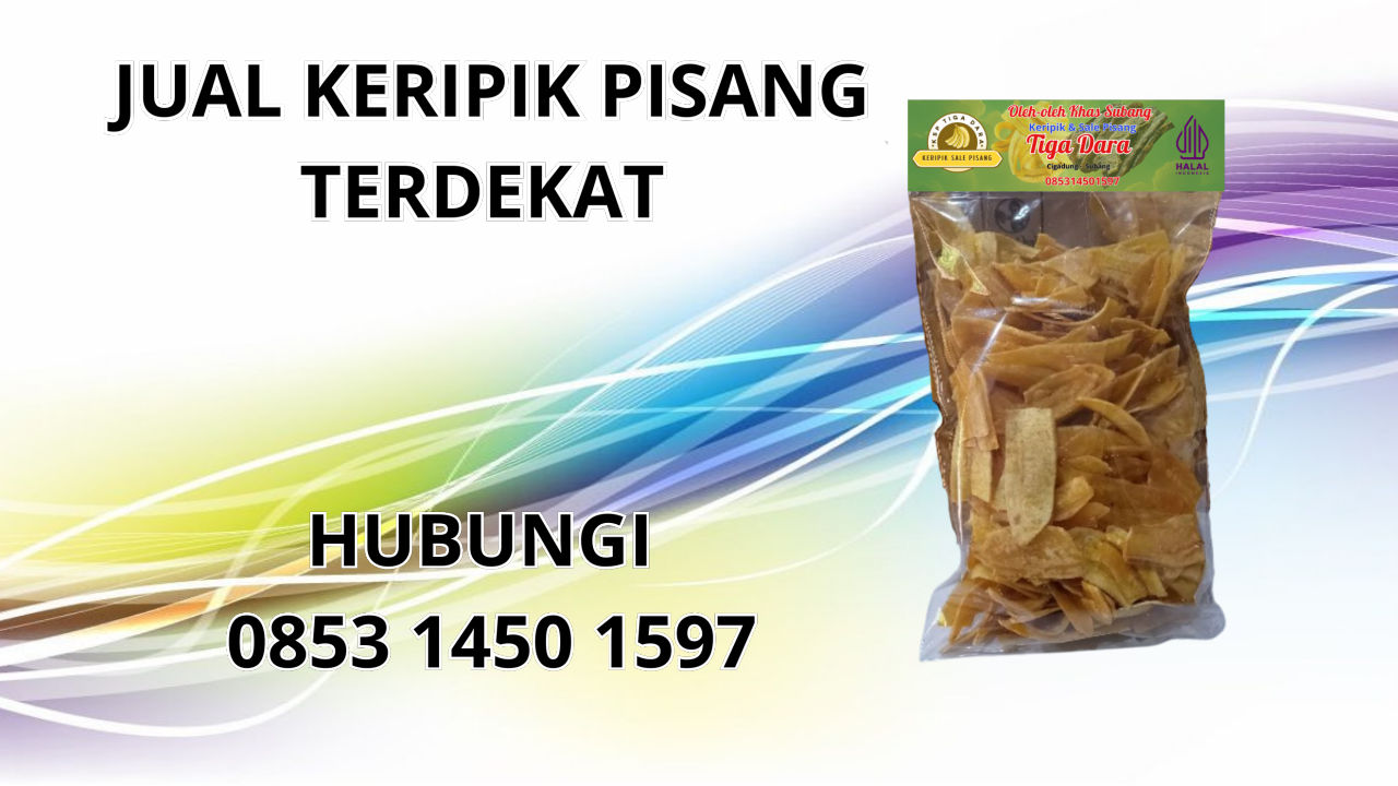 0853-1450-1597 Jual Keripik Pisang Kiloan Di Sukabumi