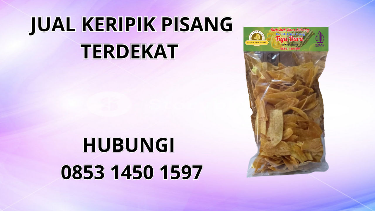 0853-1450-1597 Jual Keripik Pisang Kiloan Di Indramayu