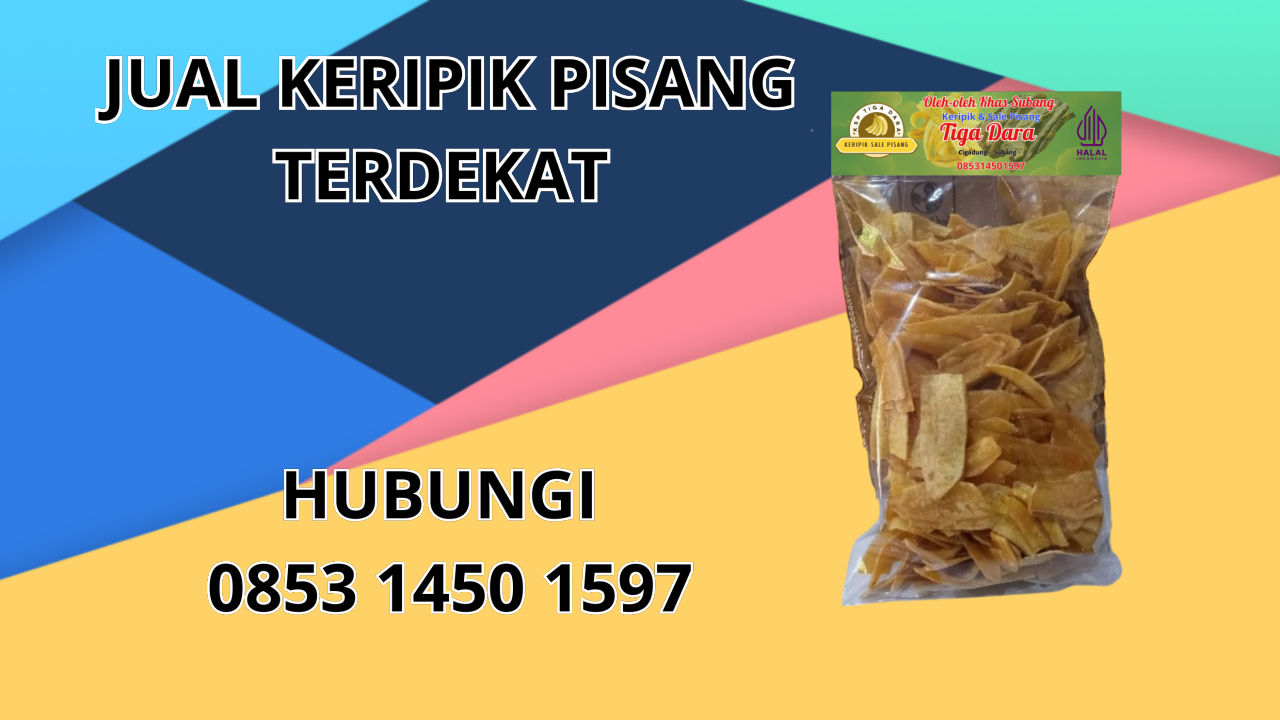 0853-1450-1597 Jual Keripik Pisang Terdekat Di Sambas