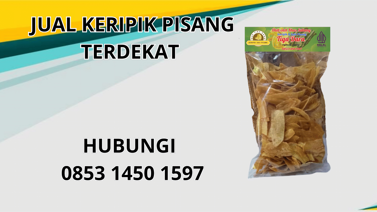 0853-1450-1597 Jual Keripik Pisang Terdekat Di Badung