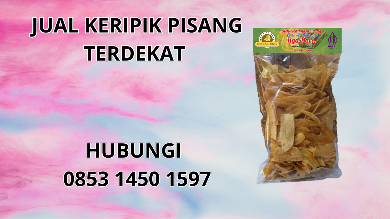 0853-1450-1597 Jual Keripik Pisang Terdekat Di Sekadau