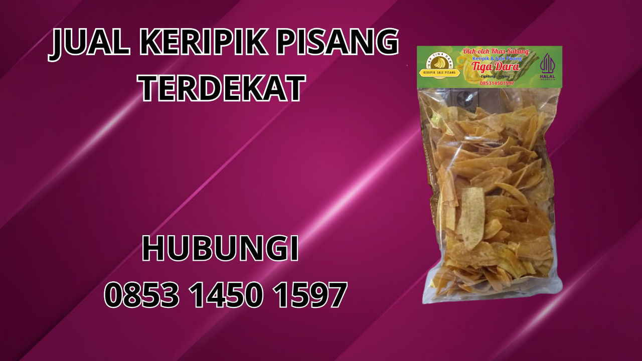 0853-1450-1597 Jual Keripik Pisang Terdekat Di Kendal