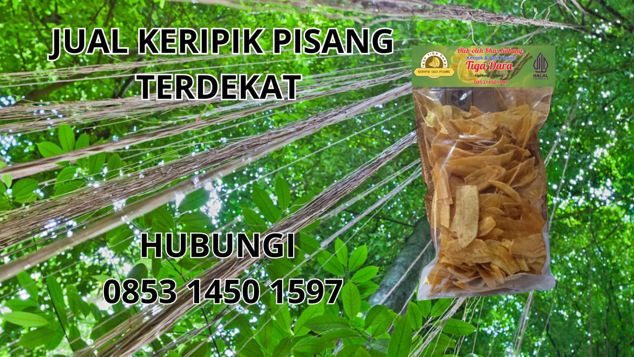 0853-1450-1597 Jual Keripik Pisang Terdekat Di Pekalongan