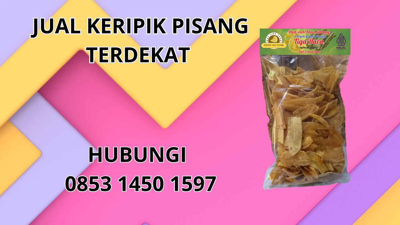 0853-1450-1597 Jual Keripik Pisang Kiloan Di Pekalongan