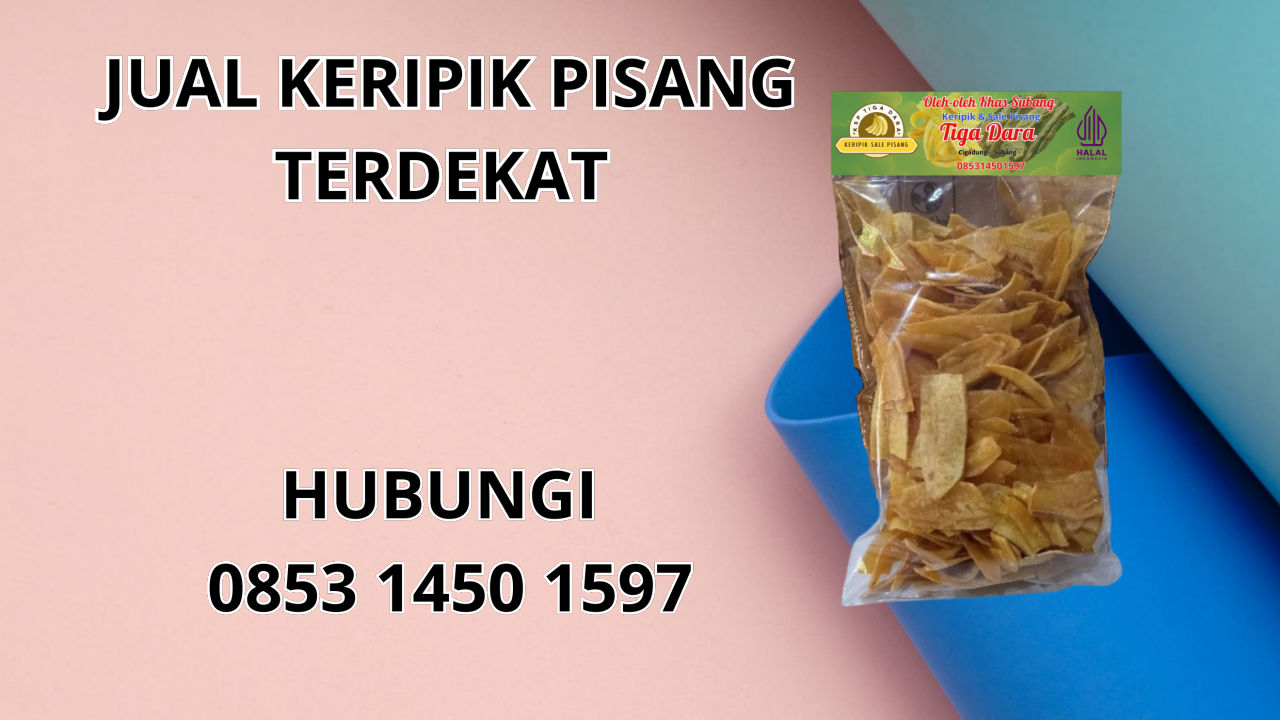 0853-1450-1597 Jual Keripik Pisang Kiloan Di Bangka Barat
