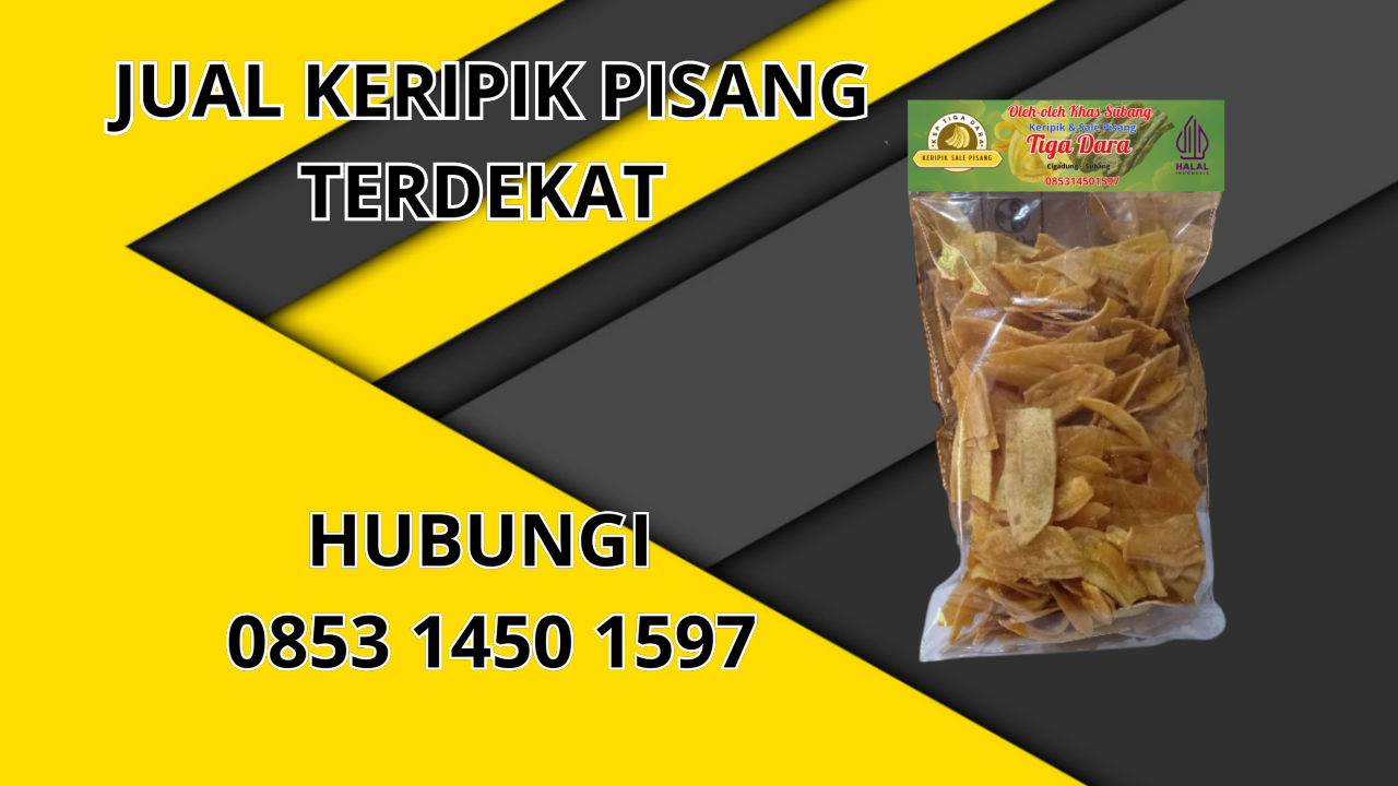 0853-1450-1597 Jual Keripik Pisang Terdekat Di Mojokerto