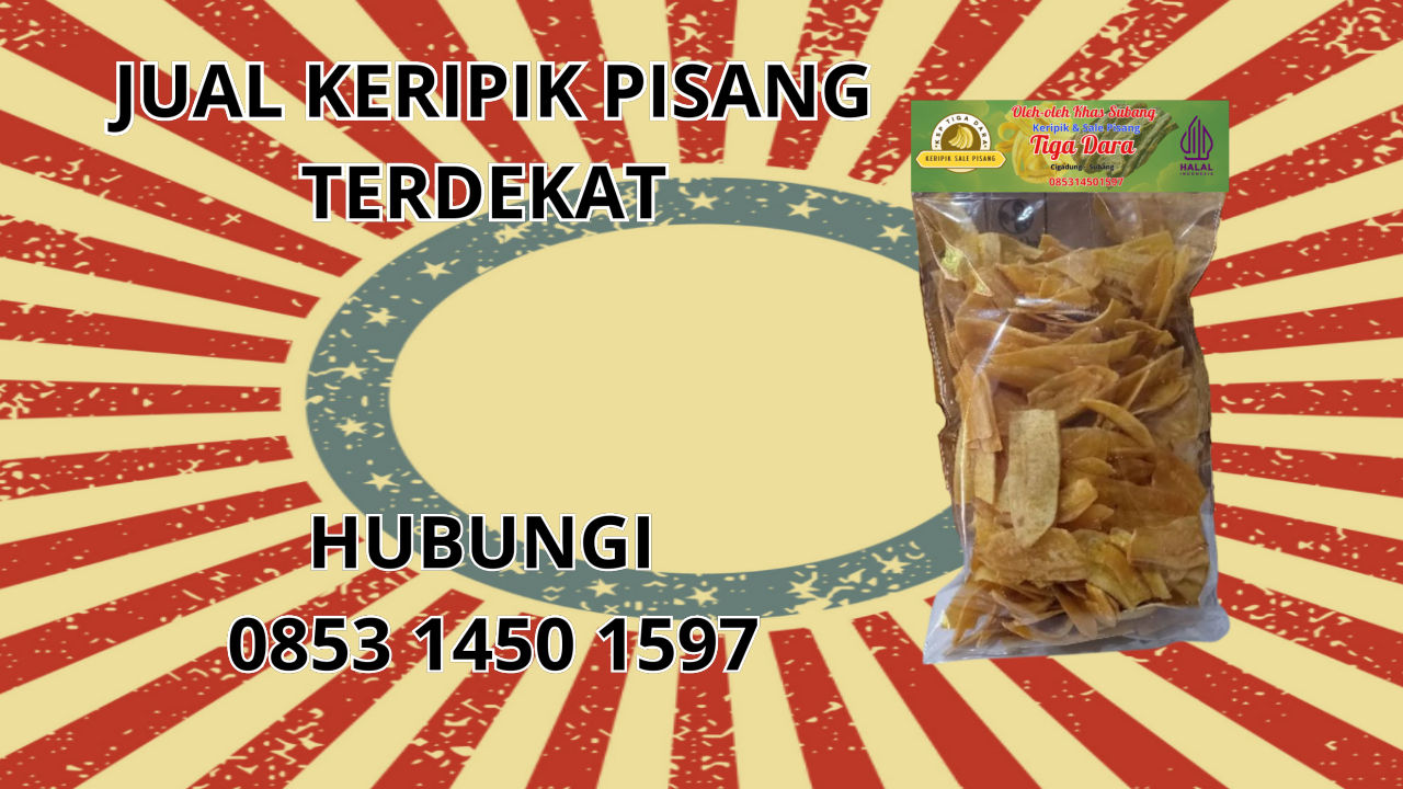 0853-1450-1597 Jual Keripik Pisang Kiloan Di Denpasar