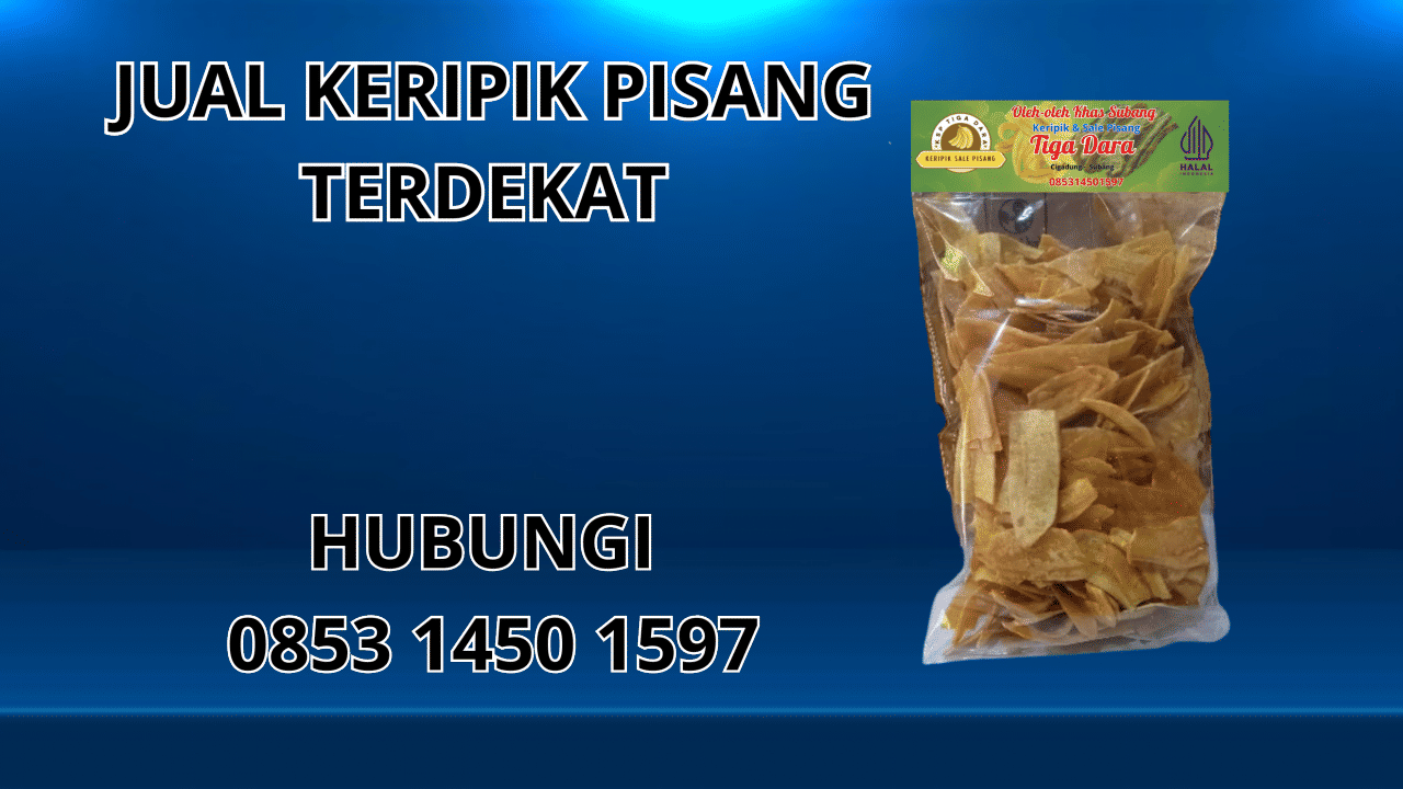 0853-1450-1597 Jual Keripik Pisang Terdekat Di Banjar