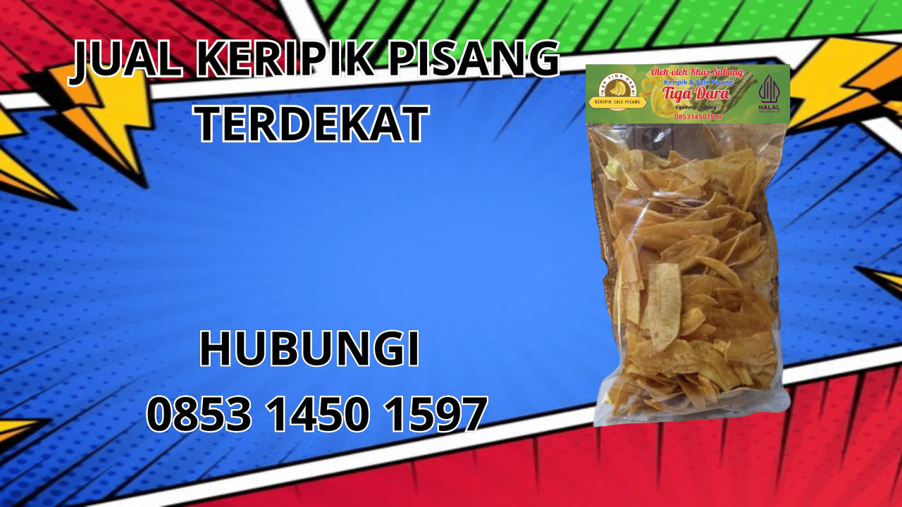 0853-1450-1597 Jual Keripik Pisang Kiloan Di Tabanan