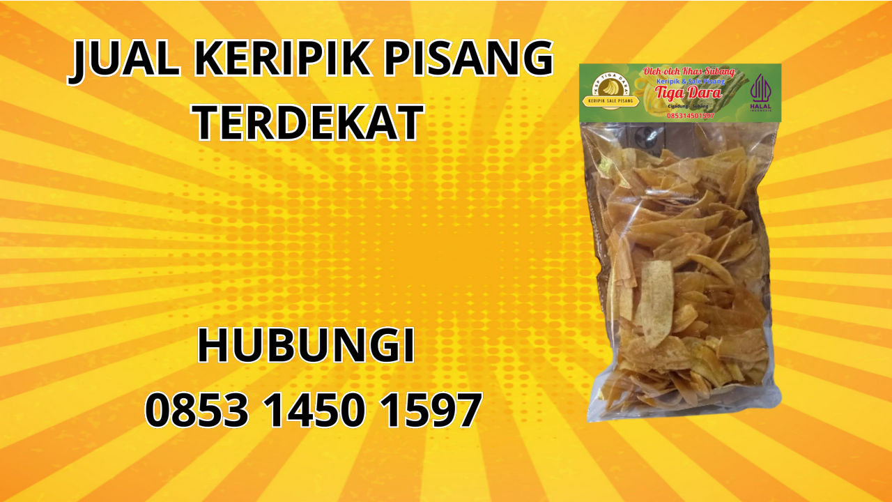 0853-1450-1597 Jual Keripik Pisang Terdekat Di Morowali Utara