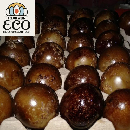 Telur Asin Bakar - Eco Telur Asin