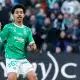 Le jeune attaquant de l'ASSE Djylian N'Guessan.