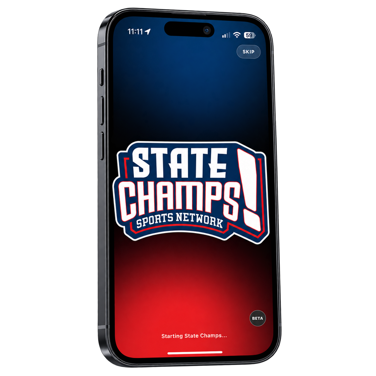 State Champs mobile app preview
