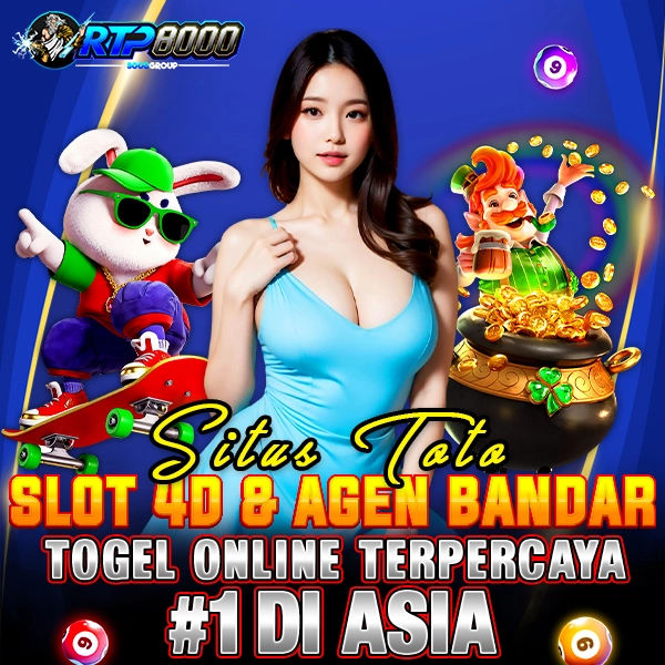 RTP8000 ⚡ Situs Toto Slot 4D & Agen Togel Online Terpercaya #1 di Indonesia