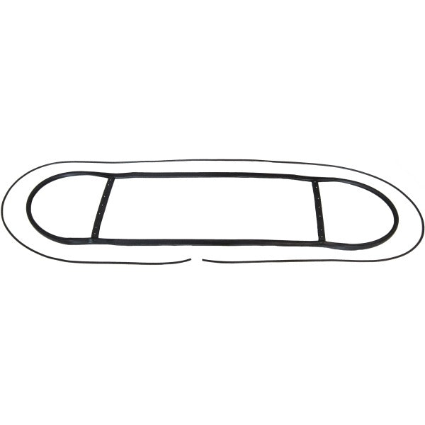 Rear Window Gasket - For Three-Piece Rear Window - Thumbnail 1