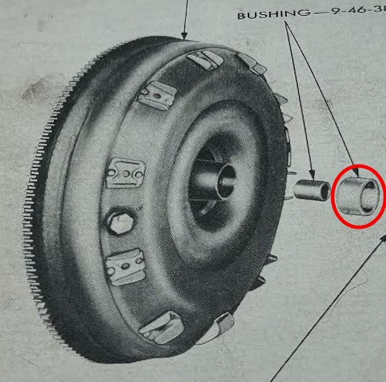 Fluid Drive Bushing, Rear - Thumbnail 1