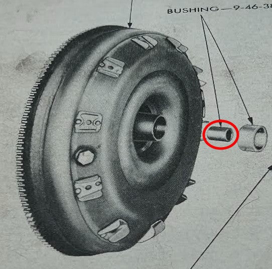 Fluid Drive Bushing, Front - Thumbnail 1