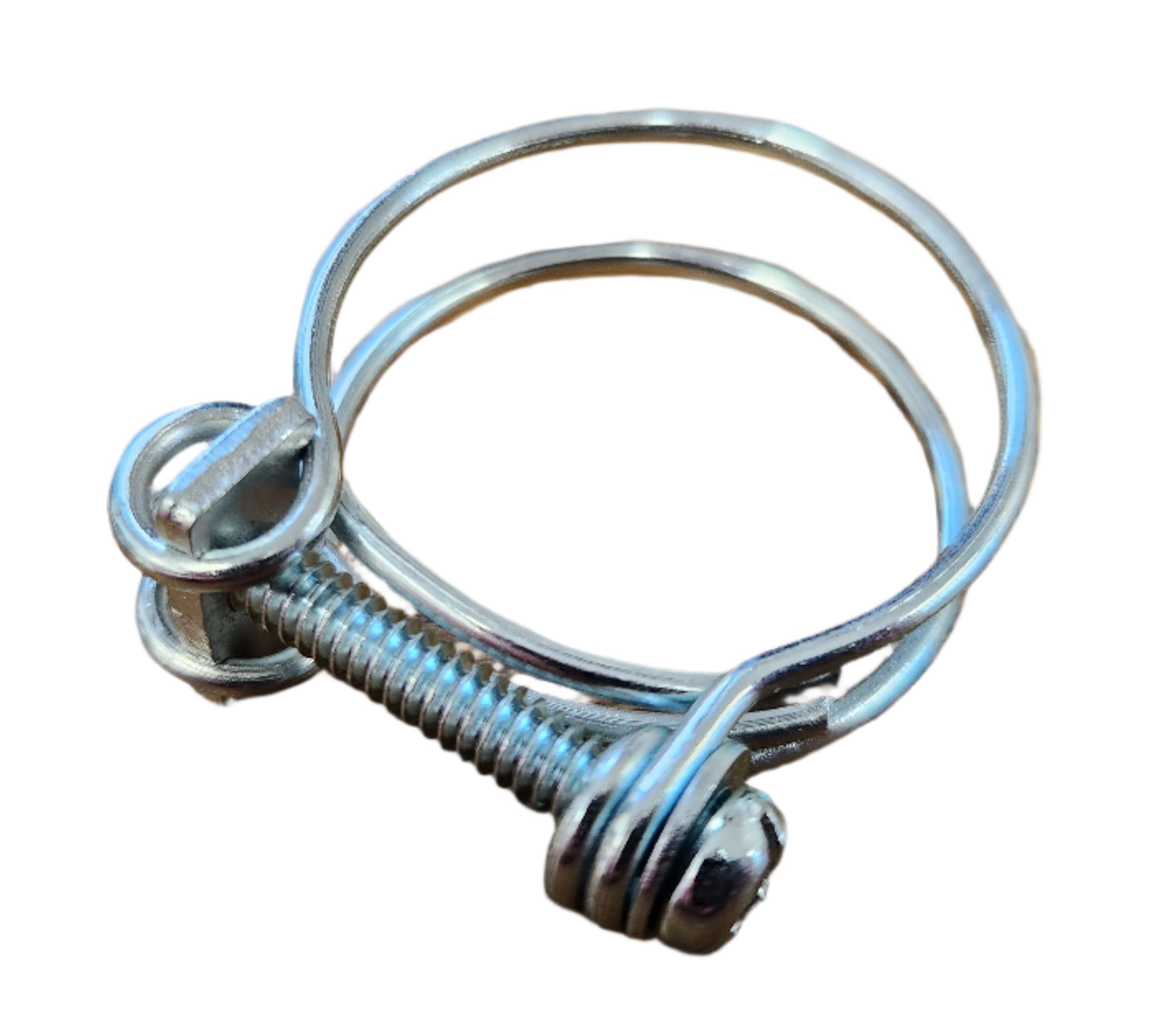 Radiator Hose Clamps - Heater Bypass, Original Style 2-Wire Type - Thumbnail 2