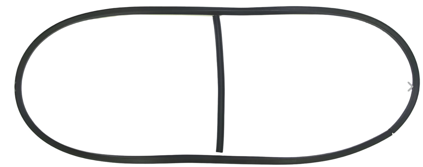 Windshield Rubber - To Accept Exterior Stainless Window Trim - Thumbnail 3