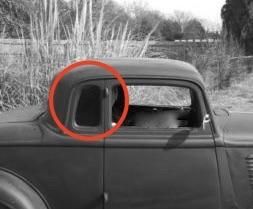 Quarter Windows Rubber Seal - For Coupes - Thumbnail 1