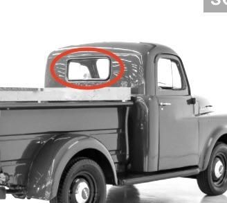 Rear Window Rubber Seal for One-Piece Rear Window - Thumbnail 3