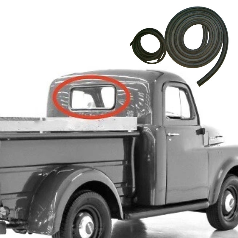 Rear Window Rubber Seal for One-Piece Rear Window - Thumbnail 1