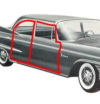 Door Weatherstrip - For 4-Door Sedan - Thumbnail 1