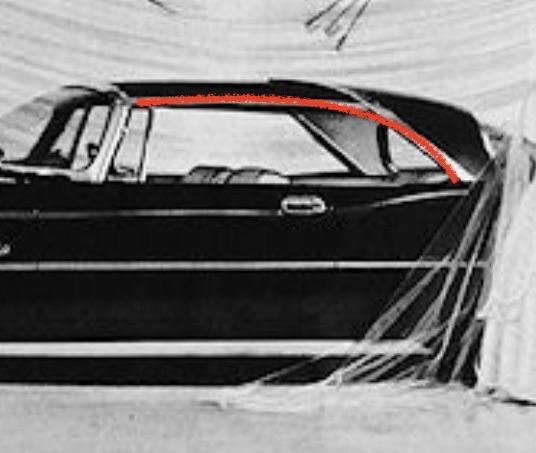 Roofrail Weatherstrip - For 4-Door Hardtops - Image 1