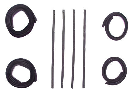 Beltline Window Sweeper and Glass Run Channel Set - For 1964-1970 Dodge A-100 - Image 1