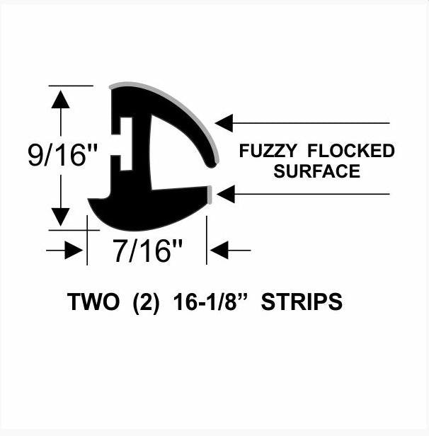Quarter Window Seal - For 1965-1968 Chrysler, Plymouth, and Dodge C-Body Convertibles - Thumbnail 2