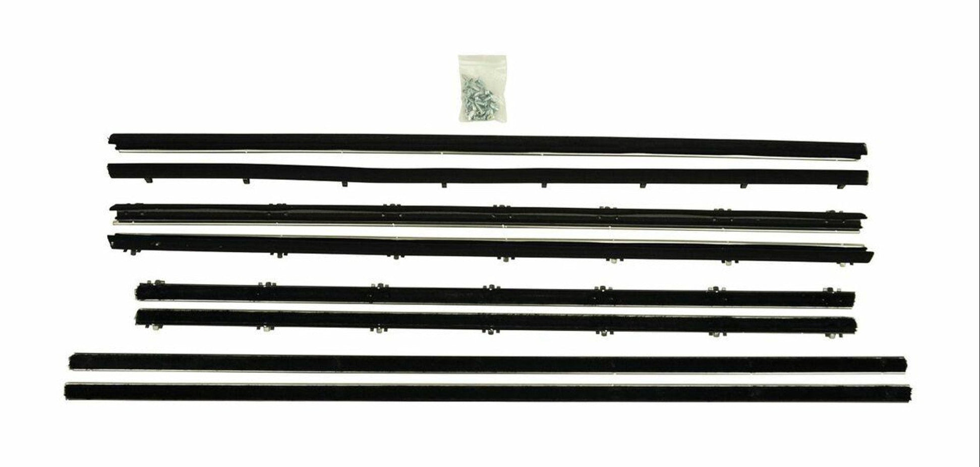 Beltline Window "Sweeper" Set - For 1966-1970 Plymouth and Dodge B-Body 4-Door Sedans - Thumbnail 2