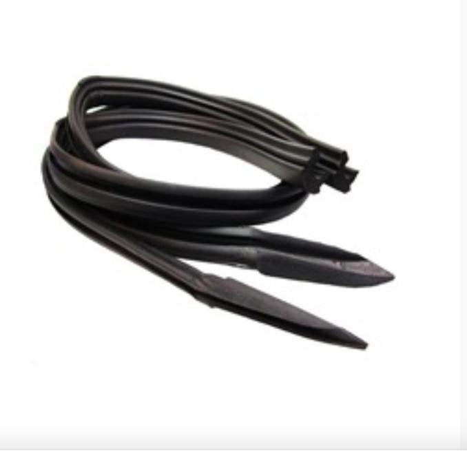 Rear Roof Rail Seals - For 1964-1965 Dodge Dart 2-Door Hardtops - Image 1