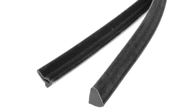 Quarter Window Divider Rubber - For 1967-1969 Barracuda Fastback and 1968-1970 B-Body Hardtops - Thumbnail 2
