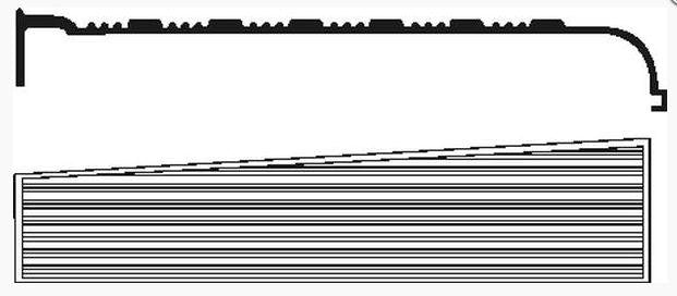 Running Board Rubber - For 1932 Plymouth PB and DeSoto - Thumbnail 2