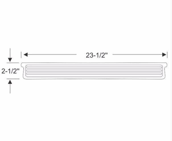 Door Sill Step Mats - For Rear Doors on 4-Door Cars - Image 1