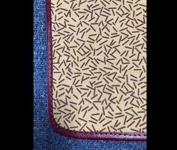 Trunk Mat - Sedan, Original Style Fabric and Pattern - Thumbnail 2