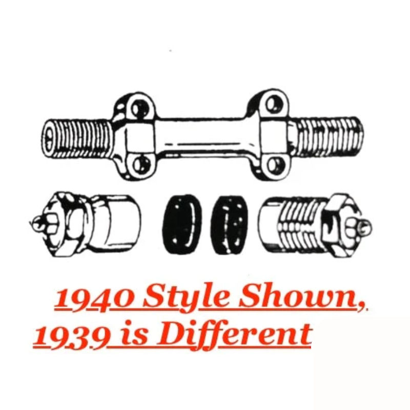 Upper Control Arm Inner Shaft and Bushings Package - Thumbnail 2