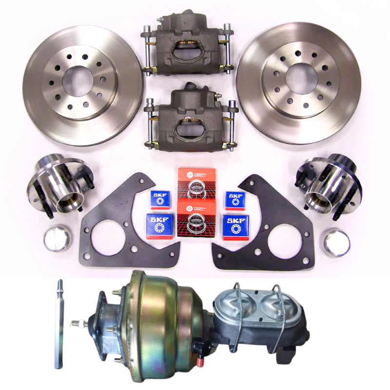 Disc Brake Conversion Kit, 1955-1956 Plymouth, Dodge With 10" Power Brakes - Thumbnail 1