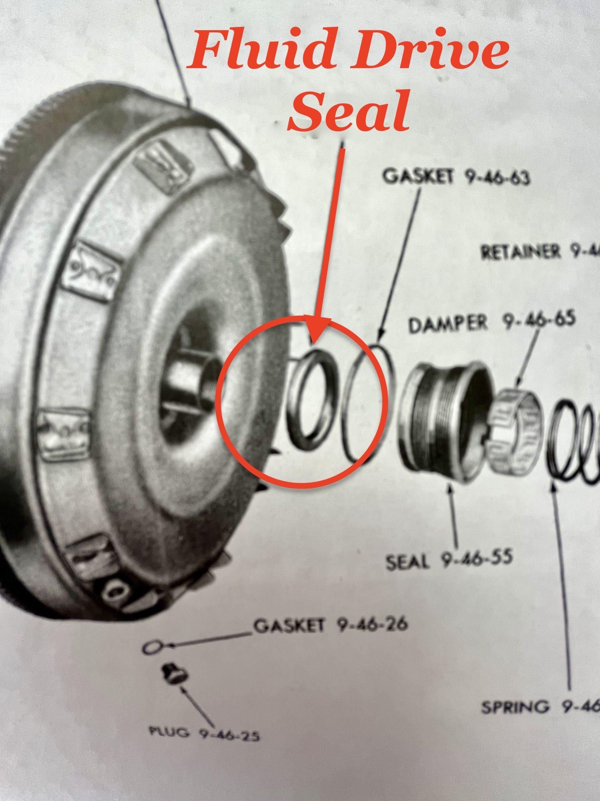 Fluid Drive Carbon Seal Ring - Image 1