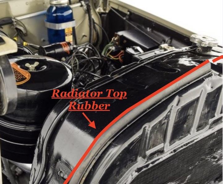 Radiator Top Rubber - Image 1