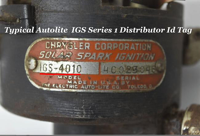 Tune Up Kit - For Autolite IGS Distributors - Thumbnail 2