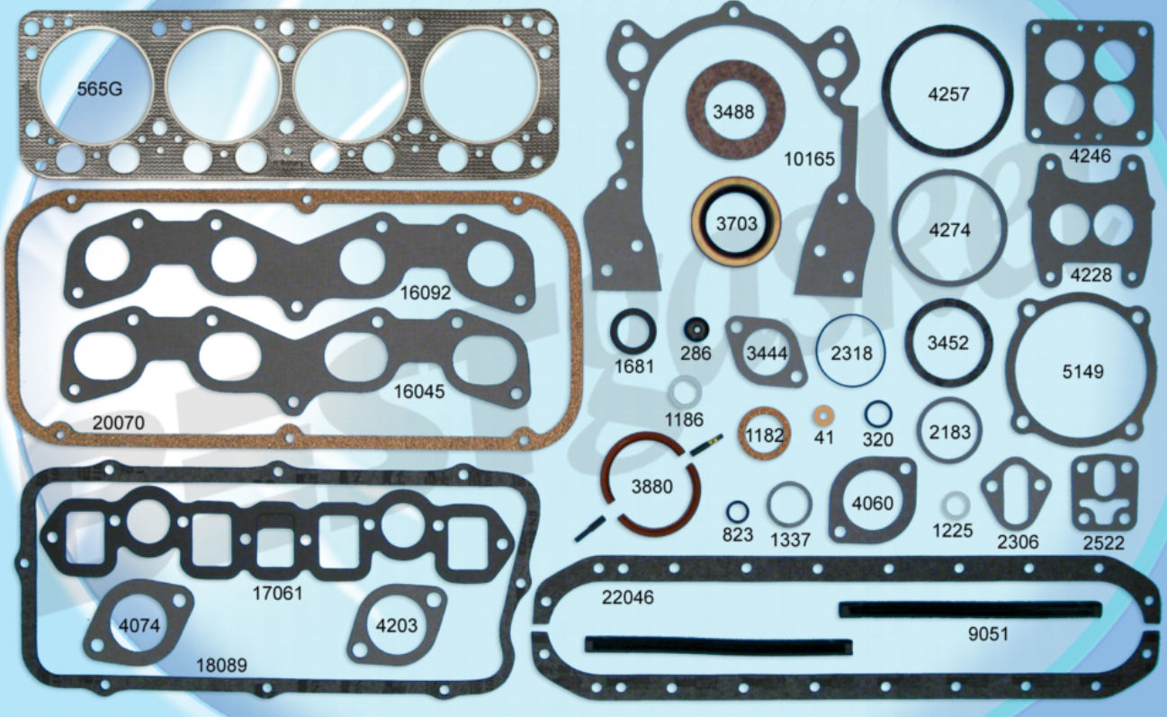 Engine Gasket Set - 331 Hemi V8 - Thumbnail 1
