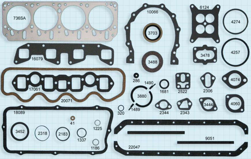 Engine Gasket Set - Poly - Thumbnail 1