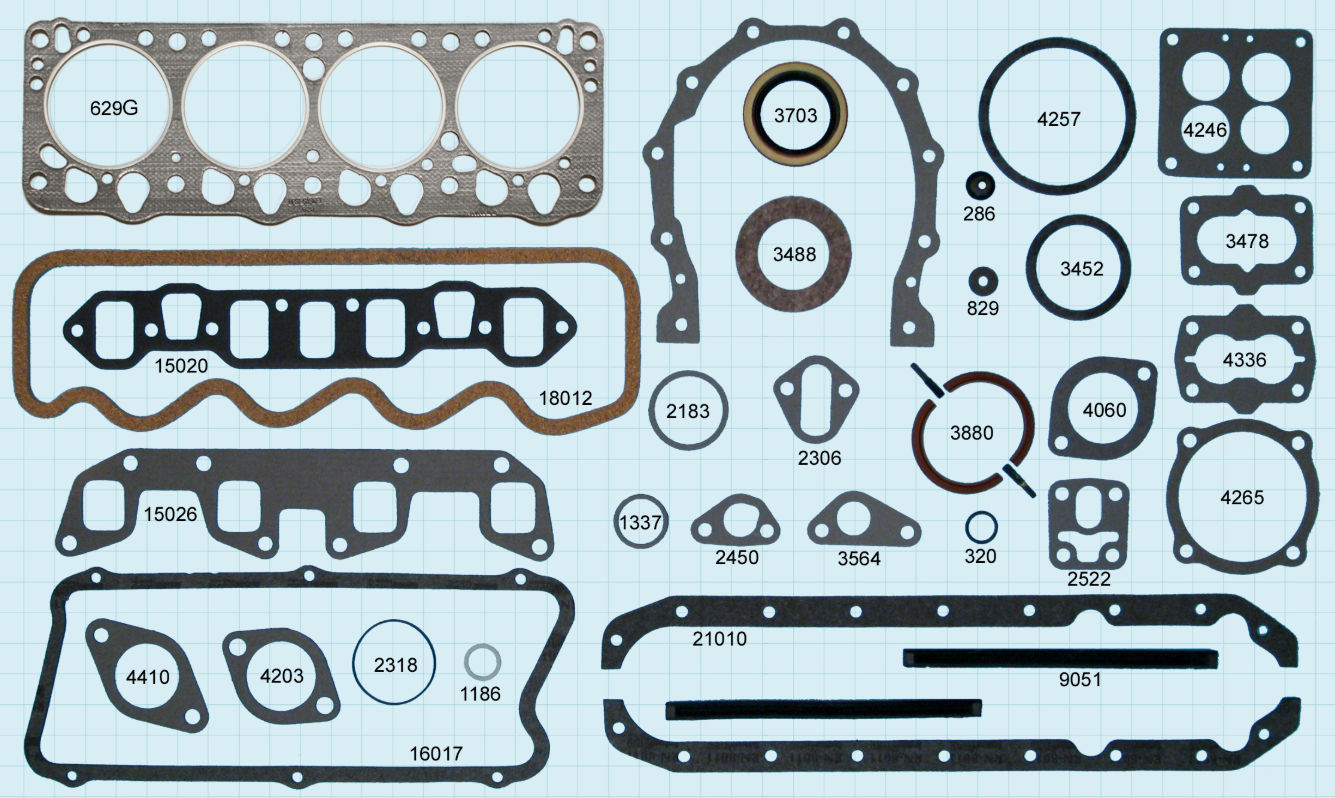 Engine Gasket Set - Poly - Thumbnail 1
