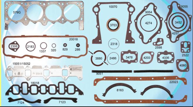 Engine Gasket Set - For 277, 301, 303, 313, 318, 326 cui - Image 1