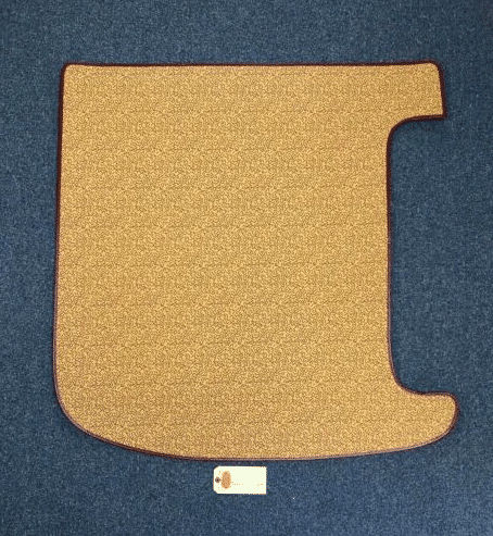 Trunk Mat - Sedan, Original Style Fabric and Pattern - Thumbnail 1