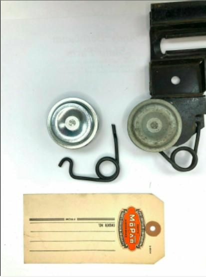 Door Window Bottom Channel Repair Kit - Rollers & Springs - Thumbnail 2